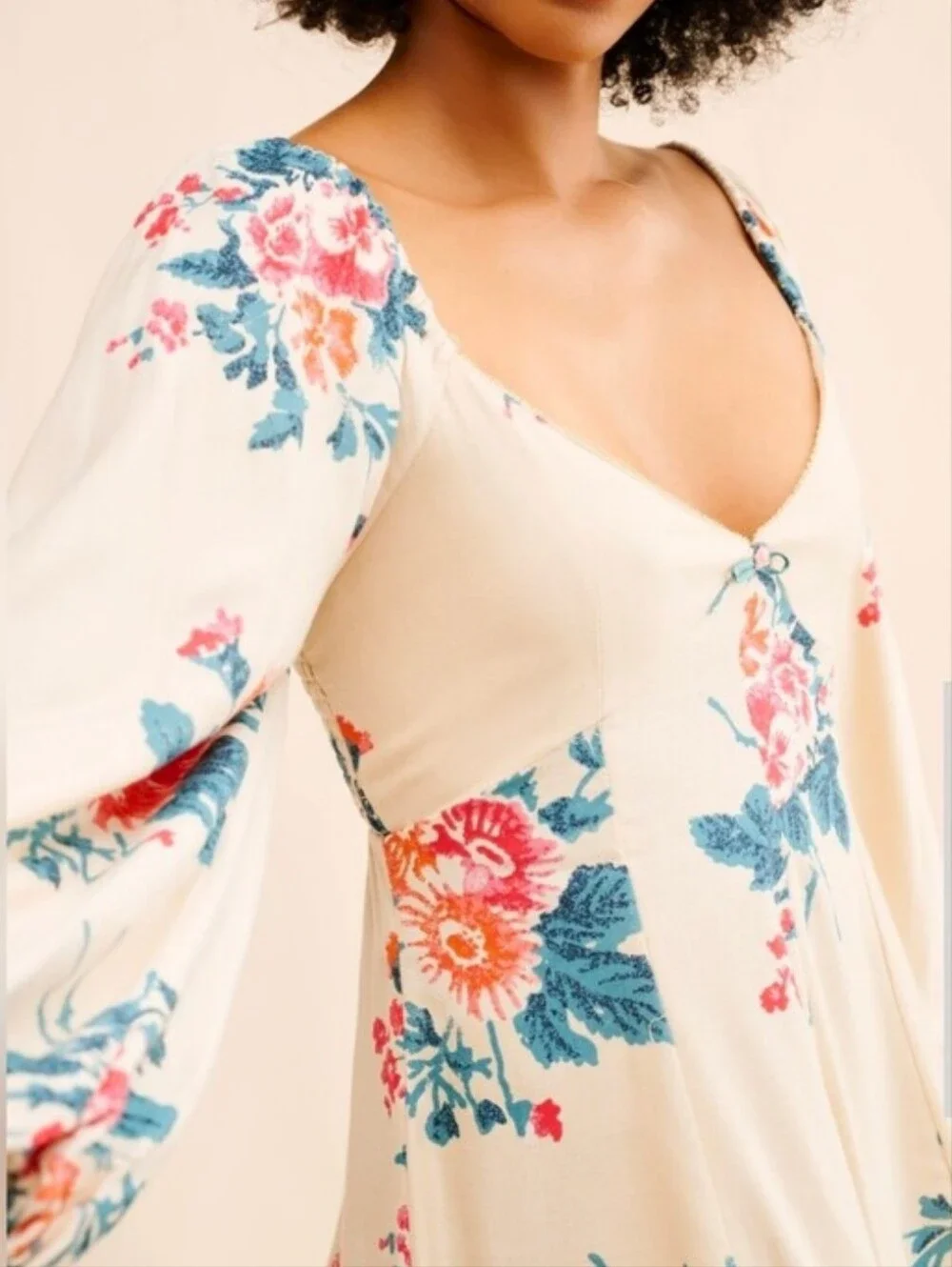 Free People Francesca Floral Mini Dress